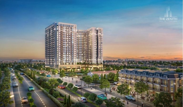 Phối cảnh tổng thể dự án The Zenith Hải Phòng
