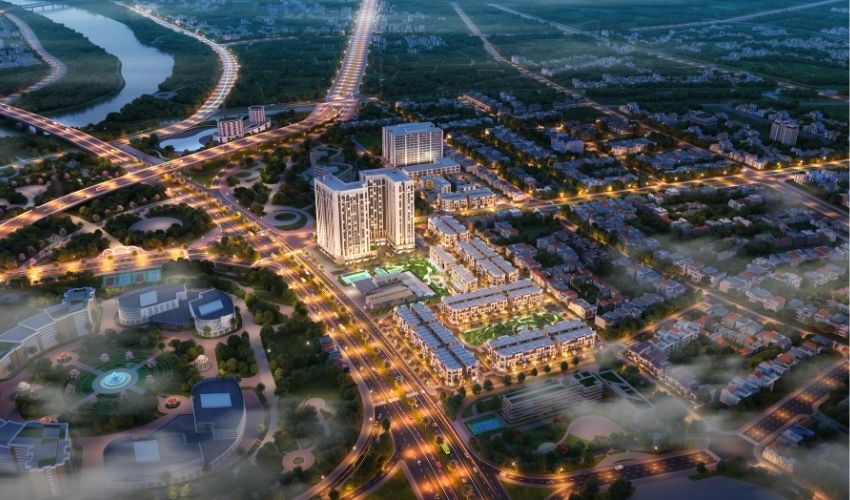 Nhà ở xã hội Golden Point do Vạn Phúc Điền làm chủ đầu tư