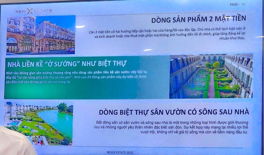 Các sản phẩm được ra mắt tại Khu đô thị Emerald Symphony Thủy Nguyên