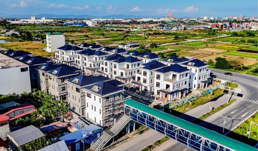 Nam Hải Central Park là dự án với những sản phẩm biệt thự liền kề siêu khủng tại trung tâm thành phố Hải Phòng